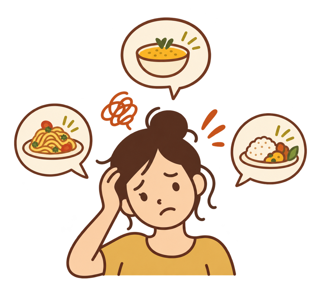 Overwhelmed by everyone's different food preferences