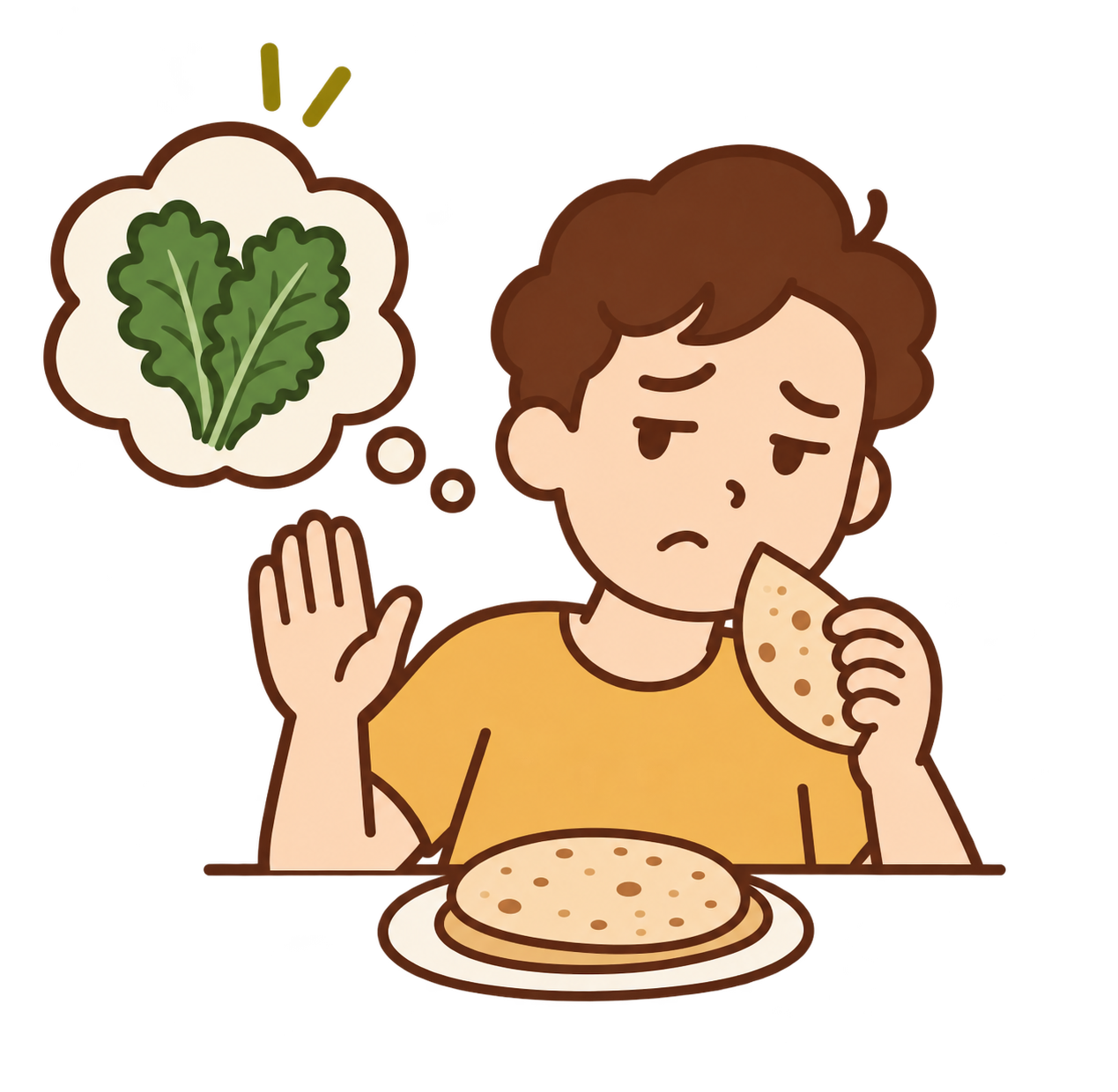 Feeling guilty about choosing comfort food